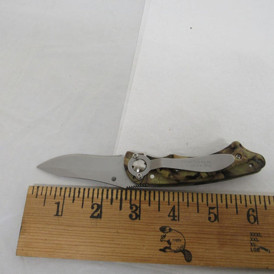 Used 2.5-inch Appalachian Trail camo pocketknife