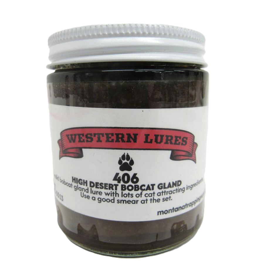 High Desert Bobcat Gland Lure Western Lures 4oz Jar