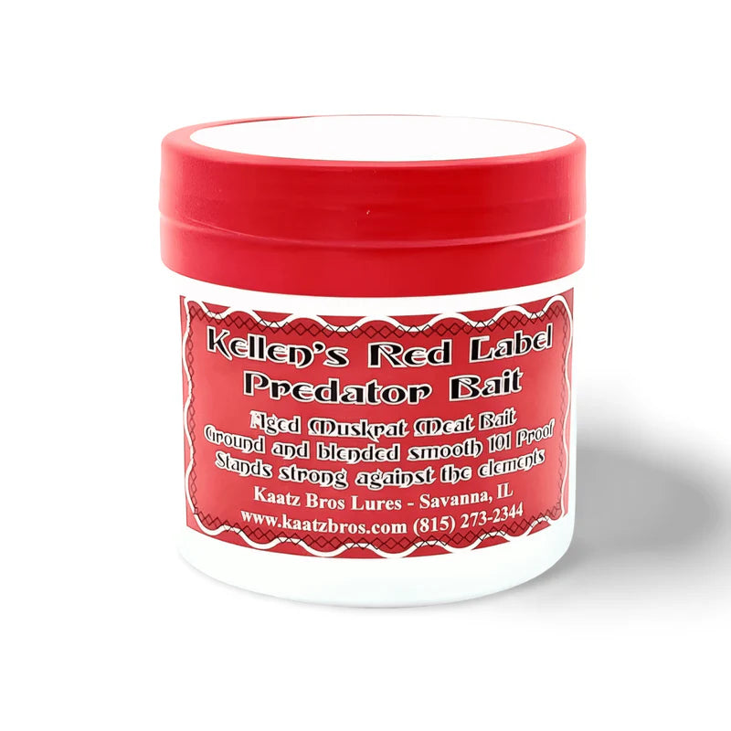 Red Label Predator Bait - 16 oz. - Kellen's Baits Kaatz Bros Lures