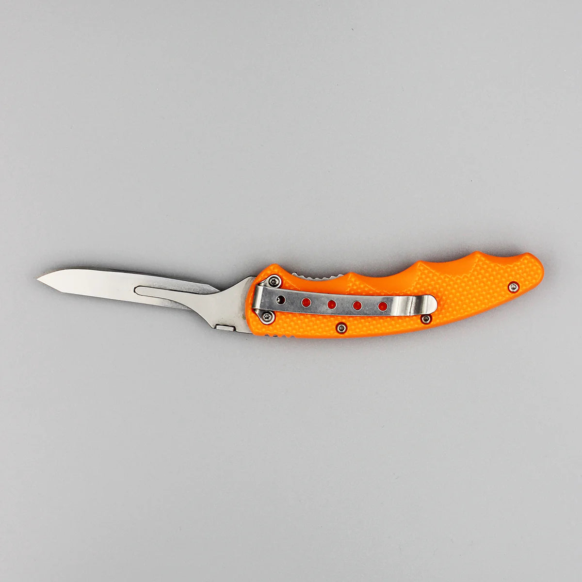 Wiebe Monarch Skinning Knife Wicked Sharp Folding Scalpel Blade 3 Extra Blades