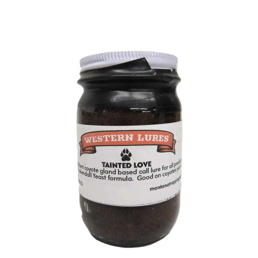 Tainted Love Coyote Gland All Predator Lure Western Lures 4oz Jar