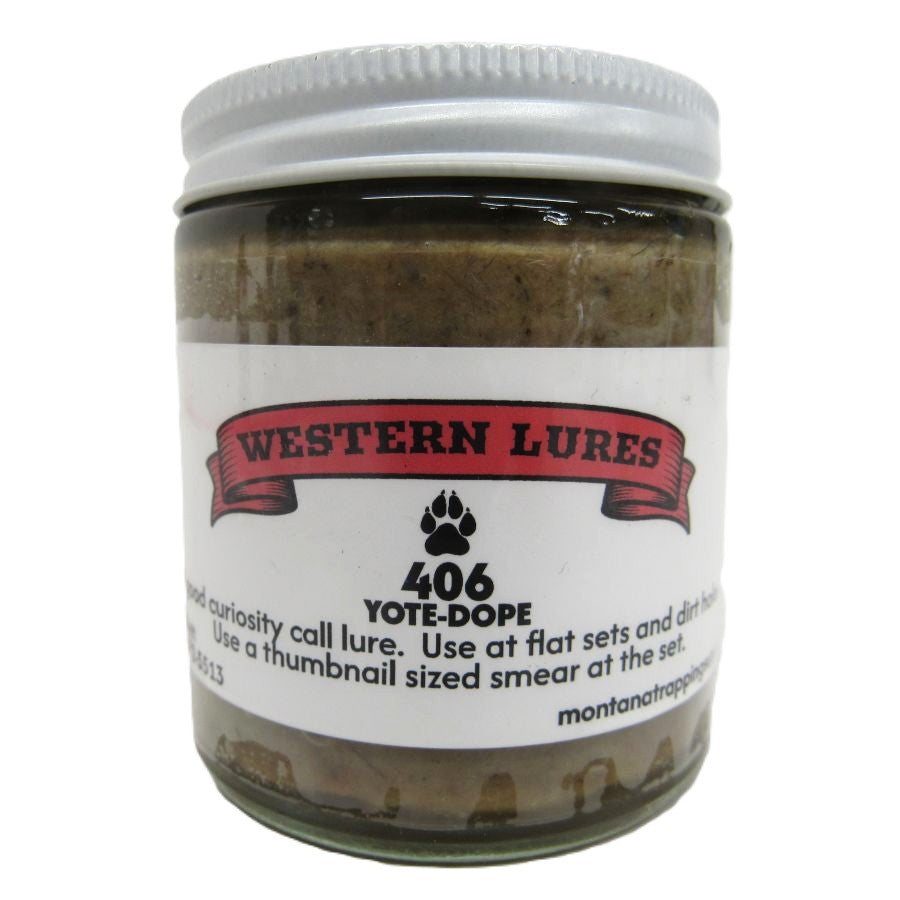 Yote-Dope Coyote Call Lure Western Lures Trapping Supplies 4oz Jar