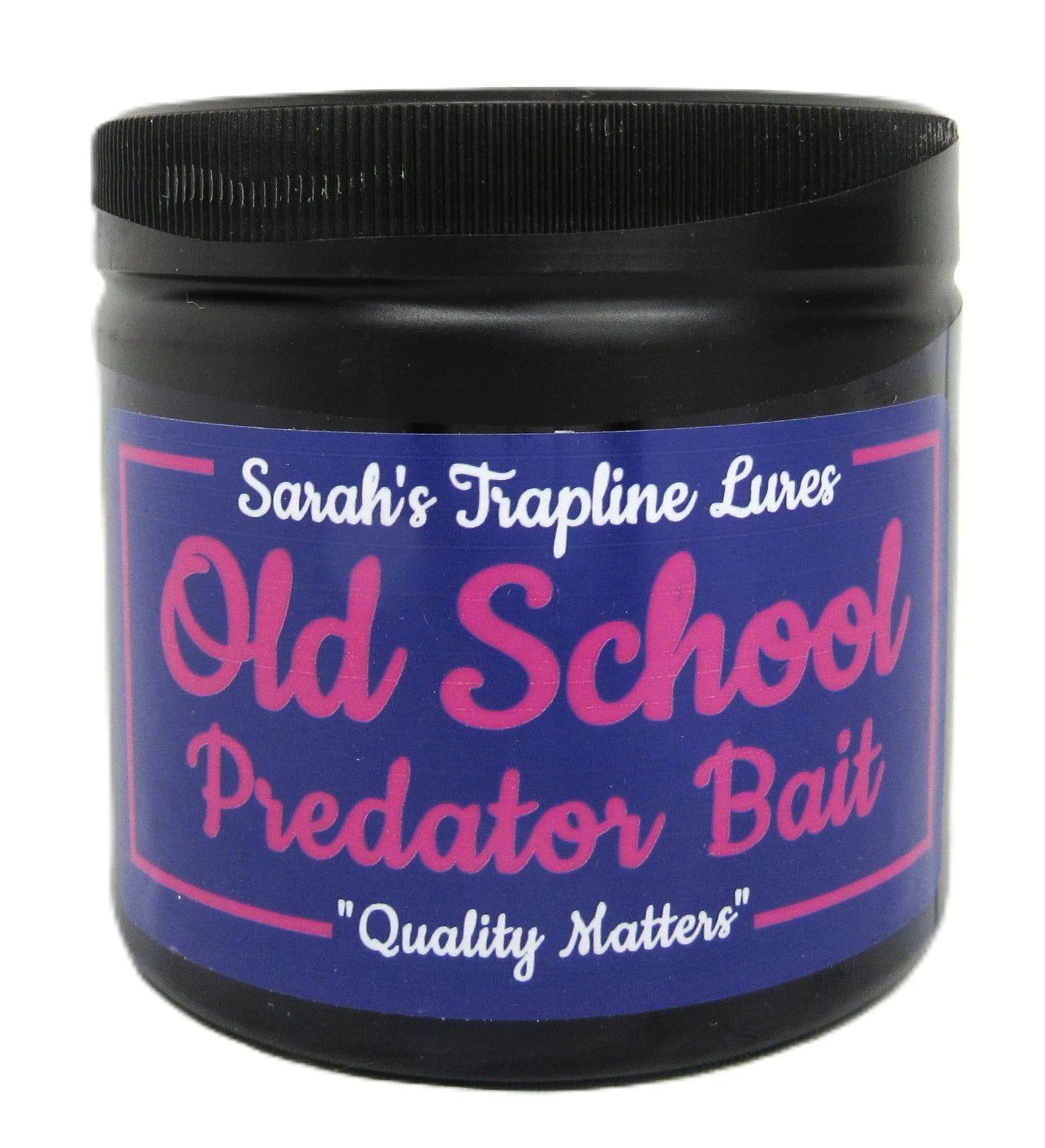 Old School Horse Meat Predator Bait SheTraps 16 Ounce Jar