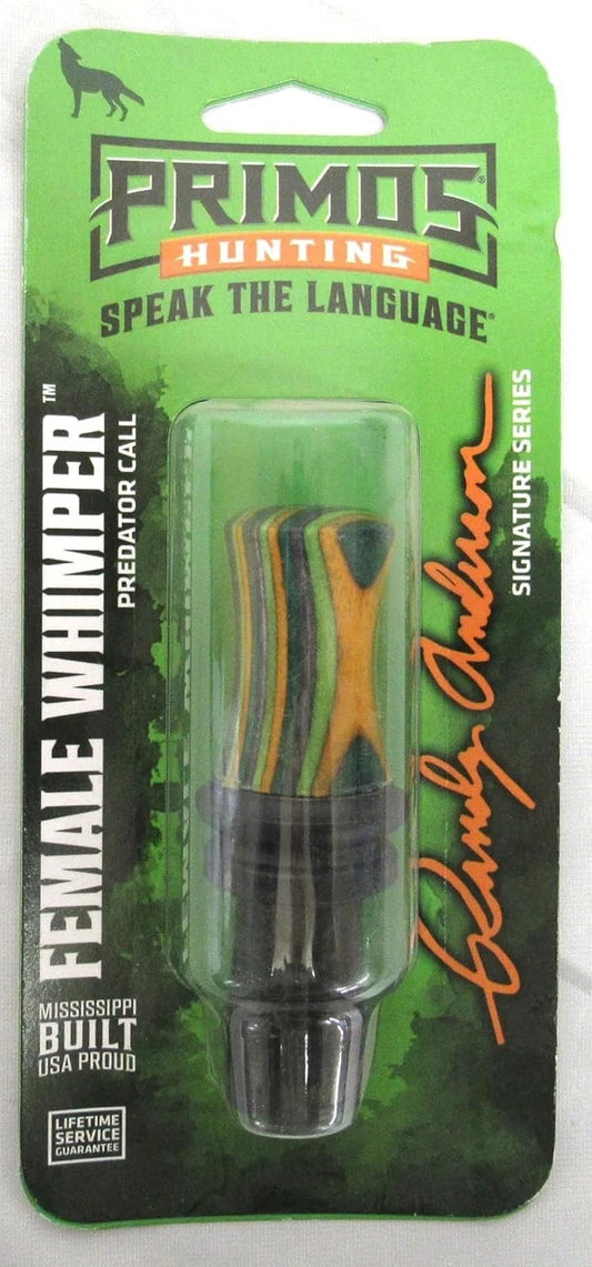 Randy Anderson Primos Female Whimper Predator Mouth Call Hunting Calls