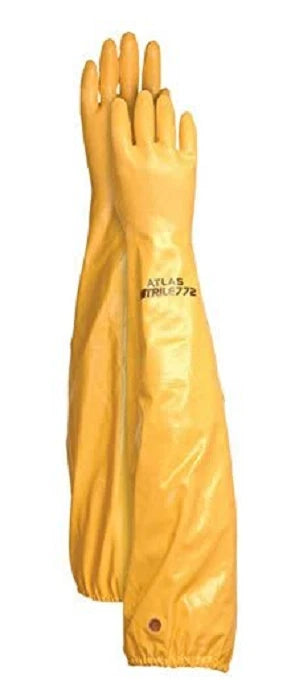 Atlas Trapping Gauntlets Shoulder Length Water Proof Glove Gloves Size XL