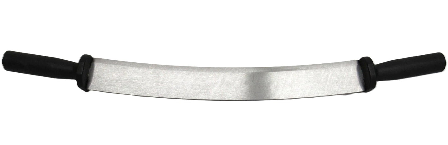 16 Inch Professional Two Handled Fleshing Knife Tool #3 Curve