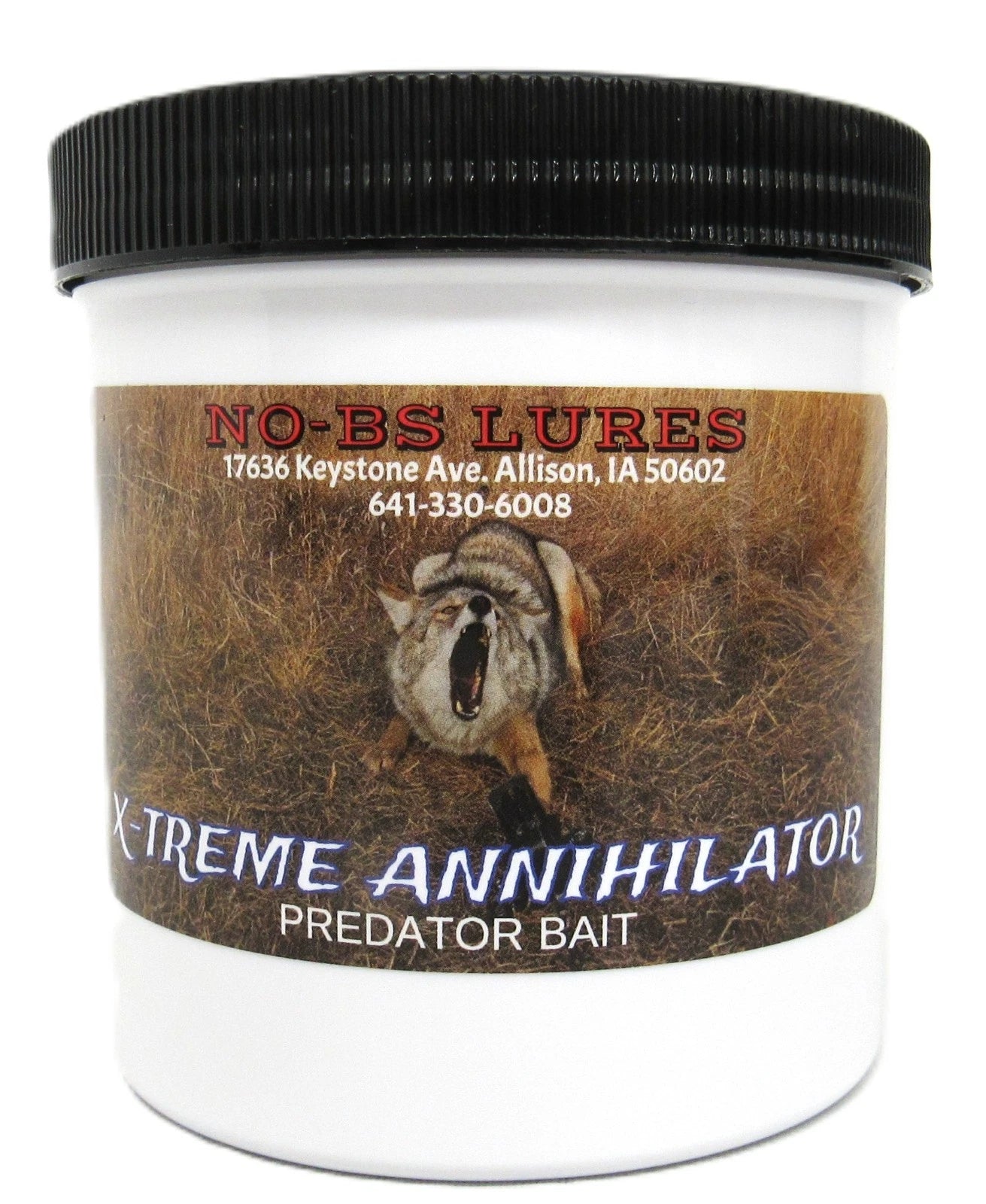 X-Treme Annihilator Predator Bait No-BS Lures 16 Ounce Jar