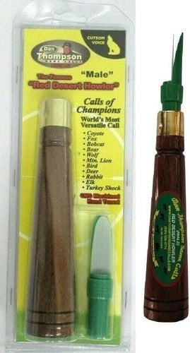 Red Desert (Male) Coyote Howler Mouth Call Dan Thompson Game Calls