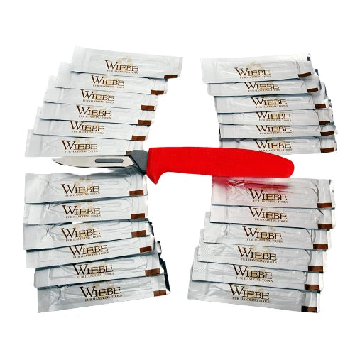 Wiebe Boss Dog Fixed Blade Scalpel Knife With 24 Extra Replacement Blades