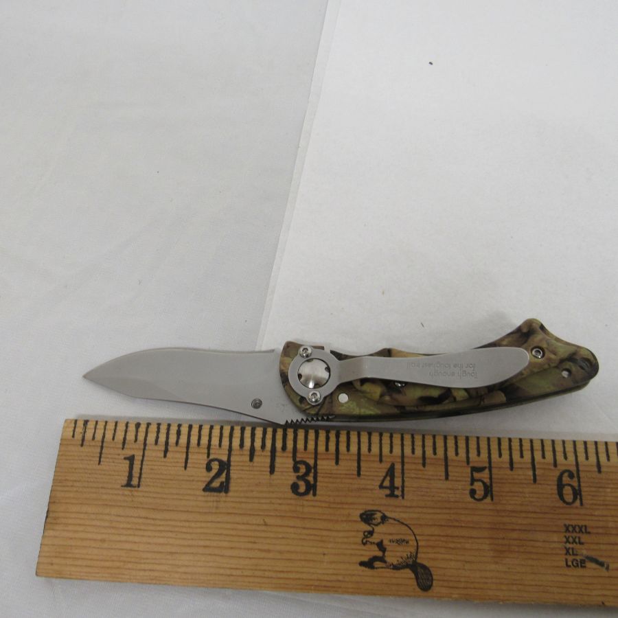 Used 2.5-inch Appalachian Trail camo pocketknife