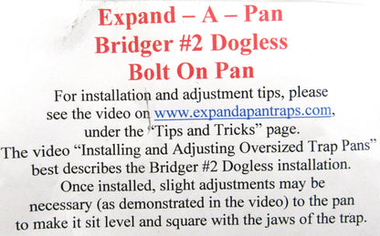 Expand-A-Pan for Coilsprings Bolt On or Weld On Choose Size