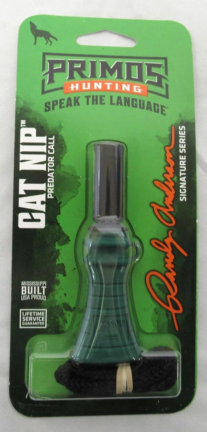 Randy Anderson Primos Catnip Predator Mouth Call Bobcat Game Calls