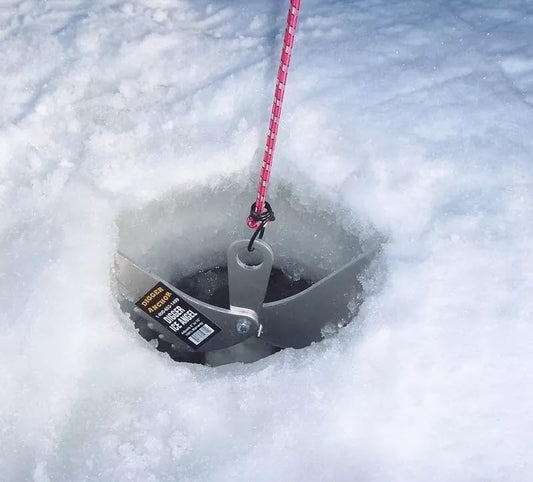 Digger Anchor Ice Angels - Portable Fish House Shanty Anchor Tie Down 2 Pack