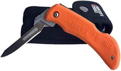 Hunter's Choice Replaceable Blade Folding Knife with 10 Wiebe Wicked Sharp Blades