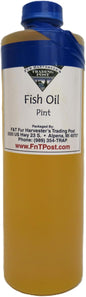 Fish Oil - Pure Fresh Pressed Oil