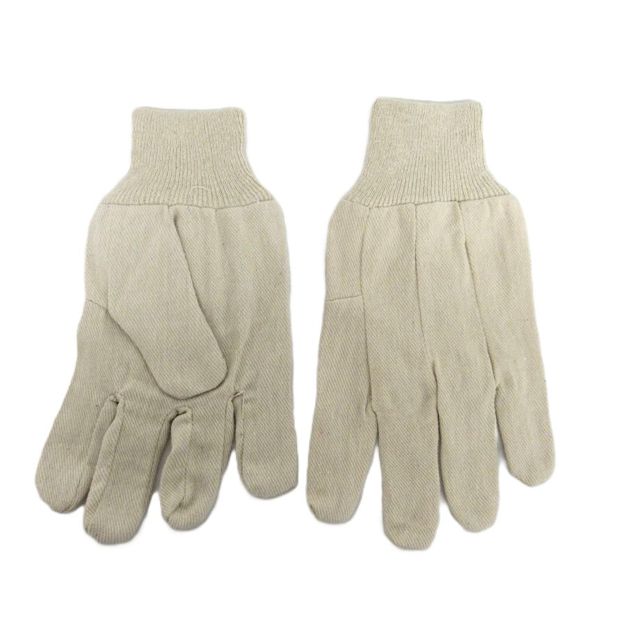6 Pair Cotton Gloves Size Large