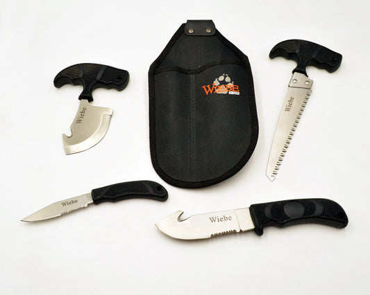 Wiebe Big Game Processing Kit 5 Piece Knife Saw Set