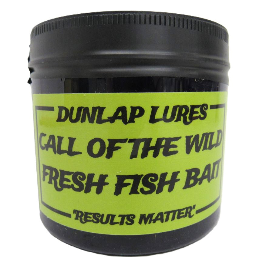 Call of the Wild Fresh Fish Bait Dunlap Lures 16oz Great Mink Bait