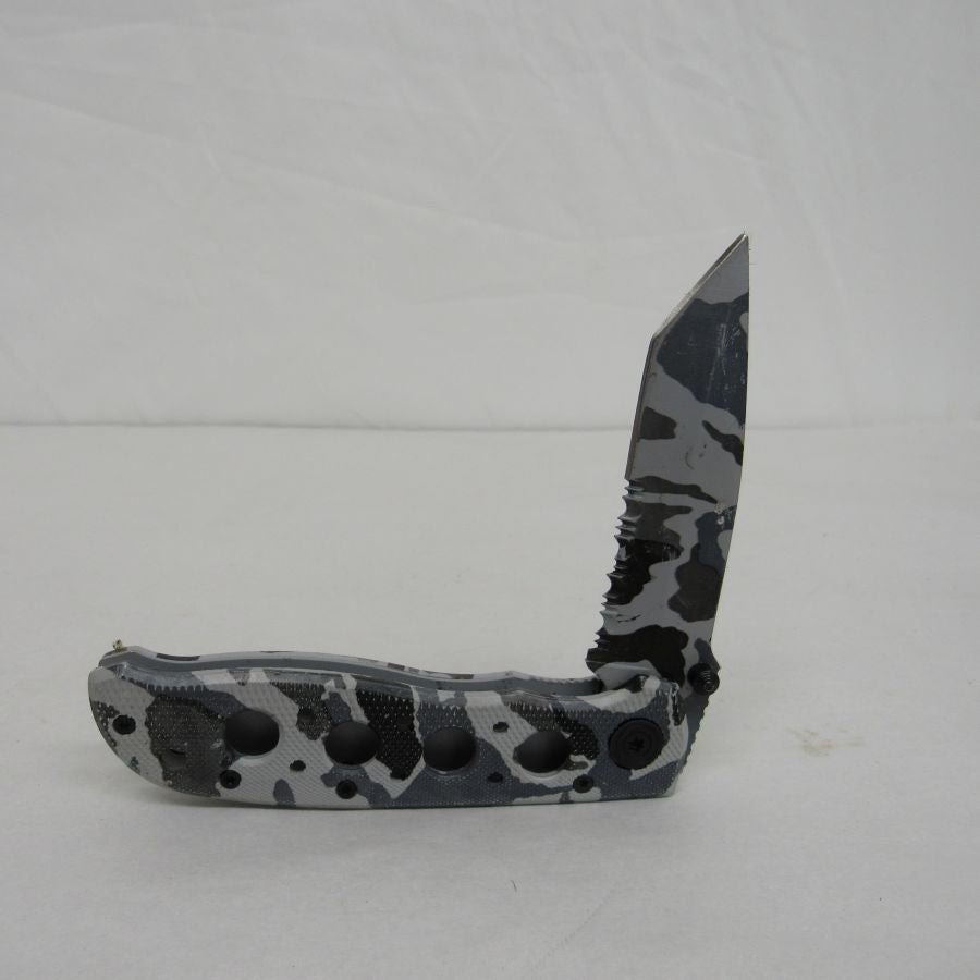 Used Boker Plus Camo Defender Folding Knife (Model 01BO119 / TK118)