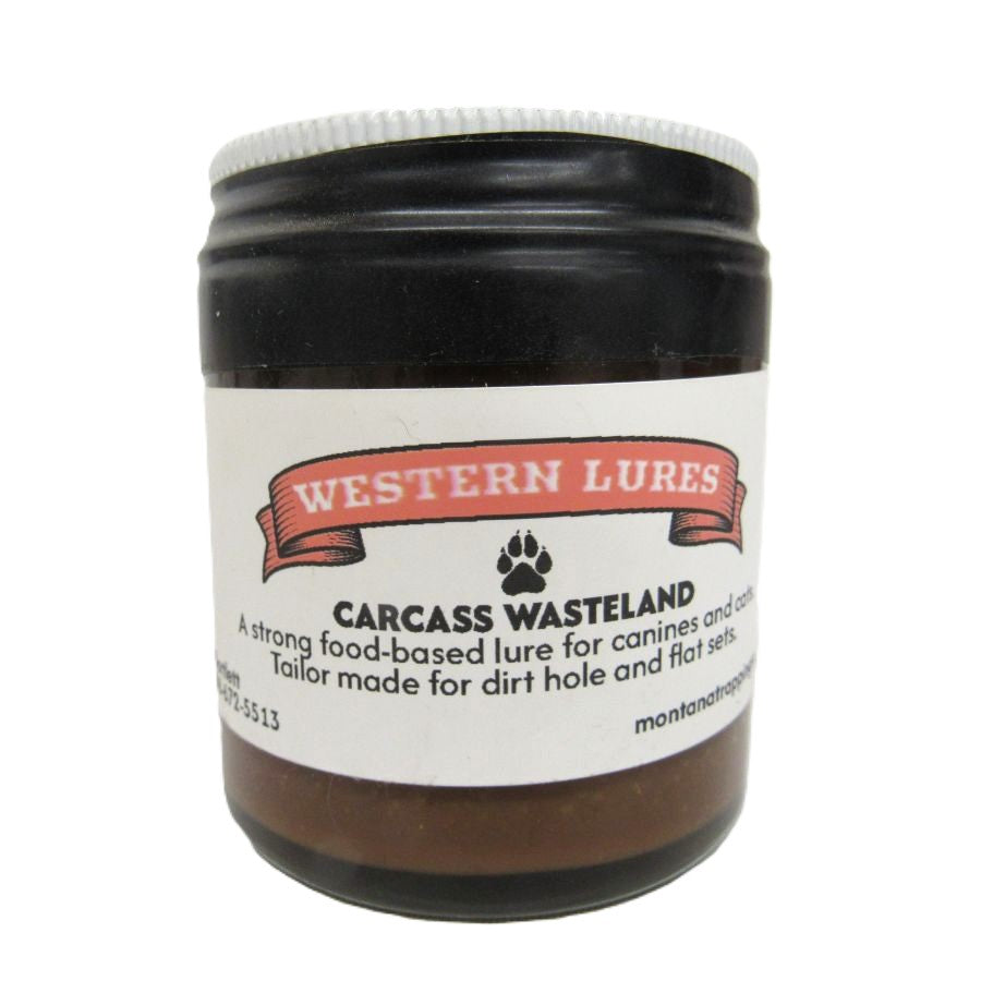 Carcass Wasteland Predator Lure Western Lures 4oz Jar