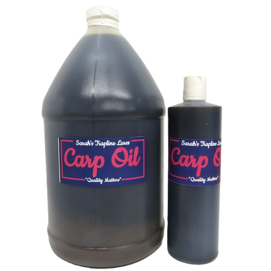 Carp Oil Loud and Thick Fish Oil Sarah's Trapline Lures