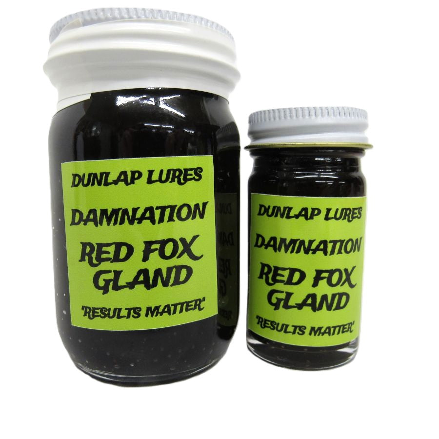 Damnation Red Fox Gland Lure - Dunlap Lures