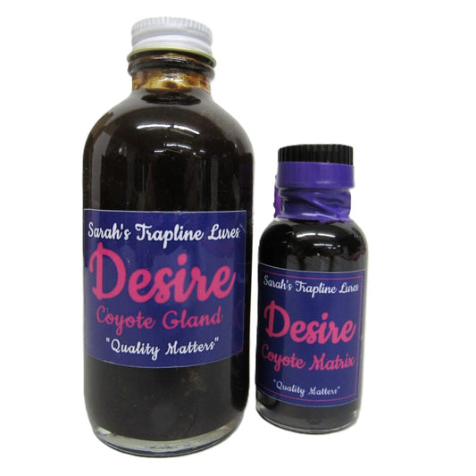 Desire Coyote Gland Matrix SheTraps Sarahs Trapline Lures