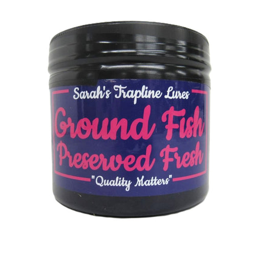 Ground Fish Preserved Fresh - Sarah's Trapline Lures 16oz