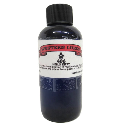 Hello Kitty Liquid Cat Lure Western Lures 4oz Jar