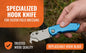Wiebe Folding Gut Hook Zipper Knife with Reversible Blade