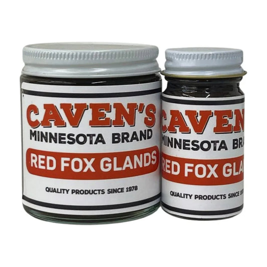 Cavens Red Fox Glands (Aged) Lure Ingredients 1 or 4 Ounce Bottle