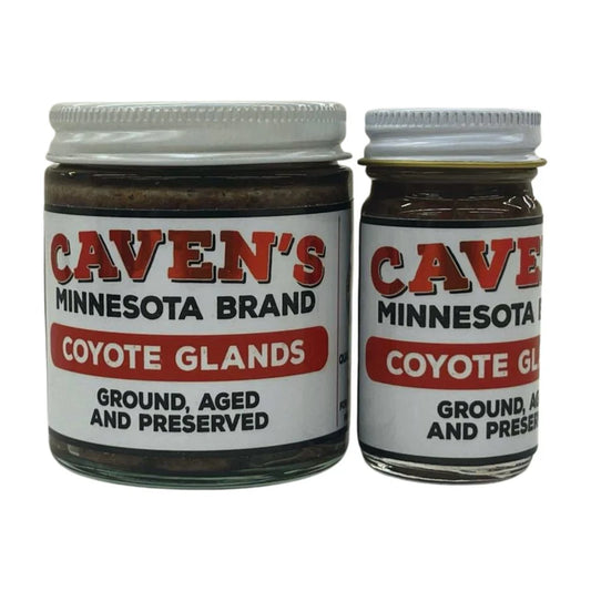 Coyote Glands (aged) Caven's Minnesota Brand Lure 1 or 4 Ounce Bottle