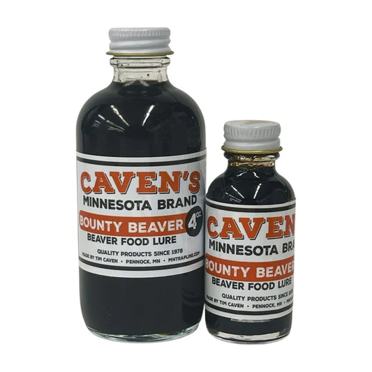 Caven's Bounty Beaver - Beaver Food Lure 1 or 4 Ounce Bottle