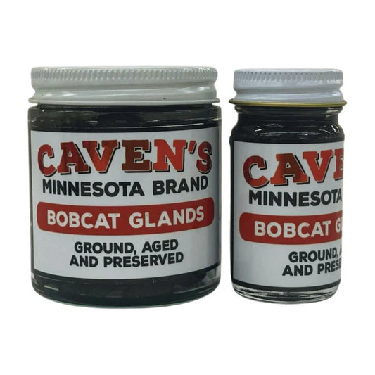 Bobcat Glands (aged) Caven's Lure 1 or 4 Ounce Bottle