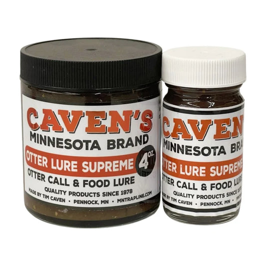 Caven's Otter Lure Supreme Otter Call Food Lure 1 or 4 ounce Jar