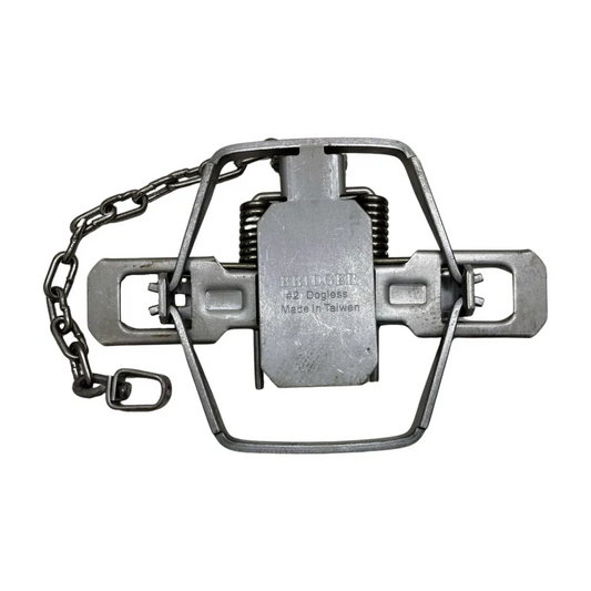 Bridger #2 Dogless (2-Coil) Offset Trap - Choose Quantity