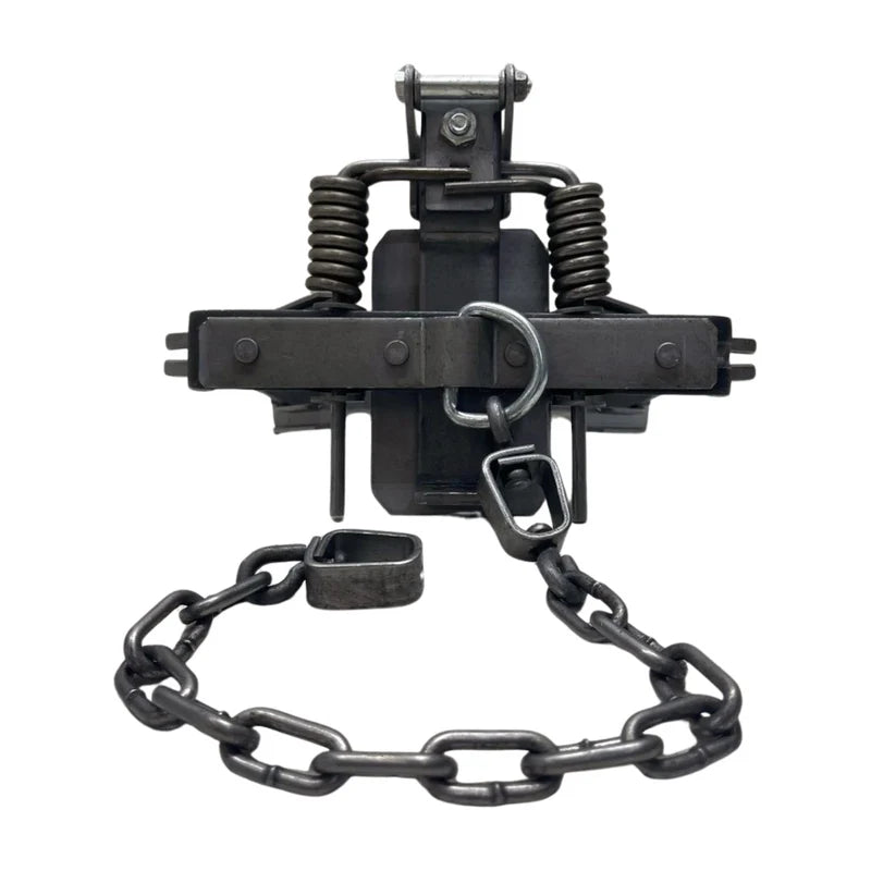 6 Bridger #3 Dogless Offset 2 coil Animal Trap Trapping Supplies 6 Traps