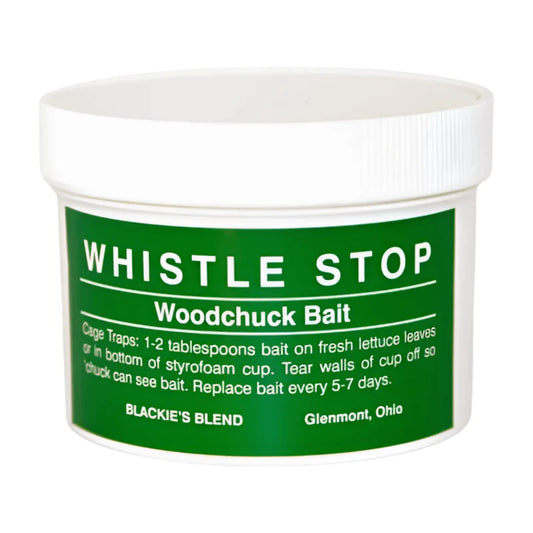 Whistle Stop - Woodchuck Bait - Blackies Baits - 8 Ounce