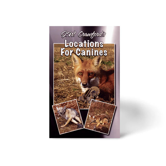 Locations for Canines - J.W. Crawford - Book Trapping Supplies