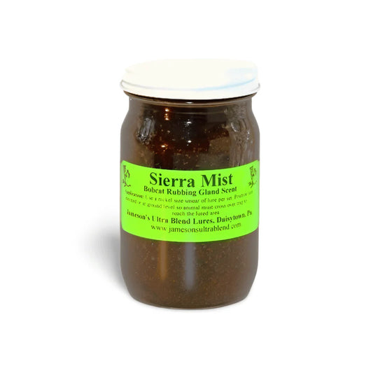 Sierra Mist - Bobcat Gland Rubbing Scent Jameson Lures - 4 oz.