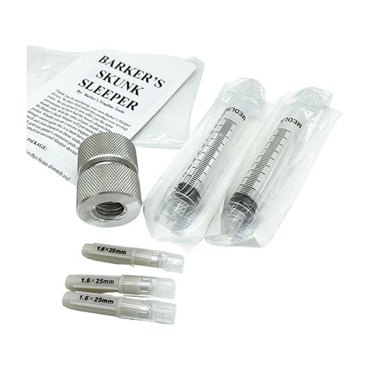 Barker's Skunk Sleeper Dispatch ADC Syringe Trapping Supplies
