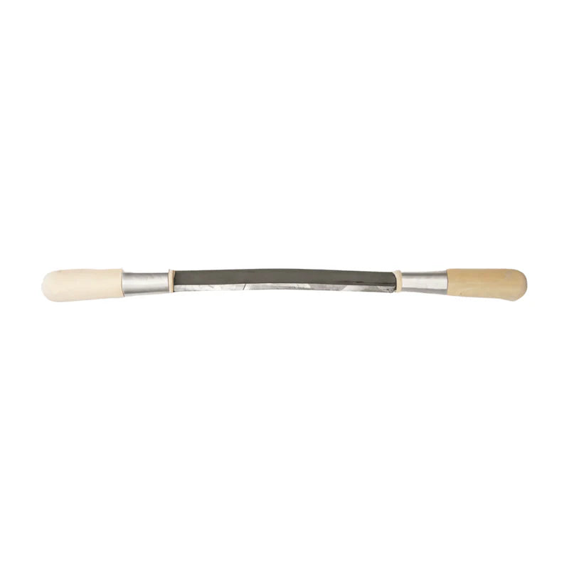 8" wood Handle Fleshing Knife - Fur Handling
