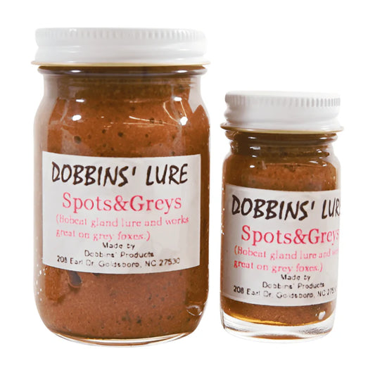 Spots and Greys Lure - Bobcat Gland - Dobbins Lures