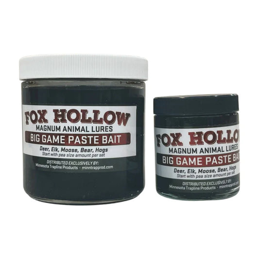 Fox Hollow's Big Game Paste Bait Hunting Lure Scents Deer Bear Hogs Elk Moose