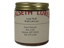 Lone Wolf - Wolf Call Lure- Halseth Lures 4-oz Jar