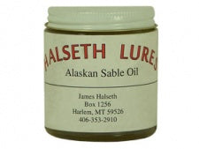 Alaskan Sable Oil - Halseth Lures 4-oz Jar
