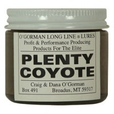 Plenty Coyote - O'Gormans Lures - 2 Ounce Jar