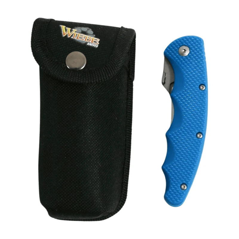 Wiebe Arctic Fox Folding Skinning Knife With 24 Extra Blades
