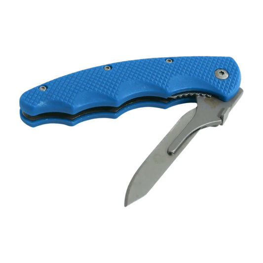 Wiebe Arctic Fox Folding Skinning Knife With 24 Extra Blades Trapping