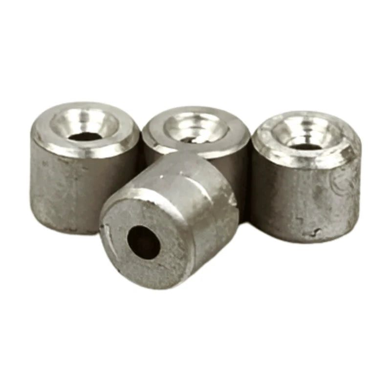 Aluminum Cable End Stop Buttons 100 Pack